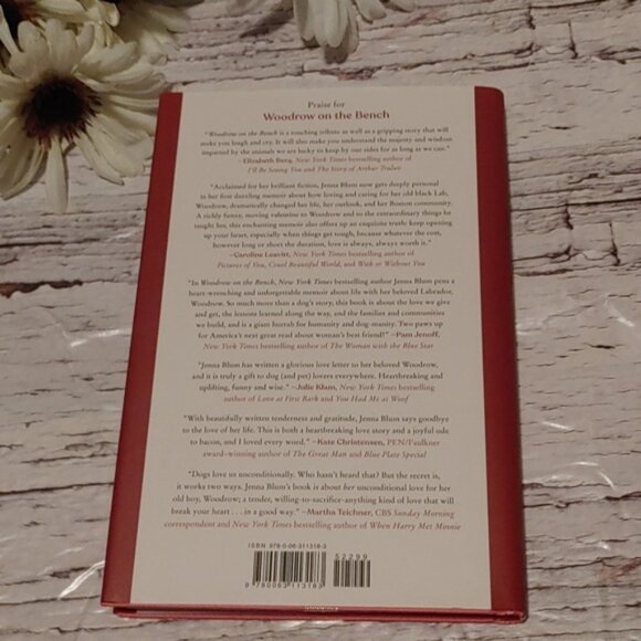 3/$13 Woodrow on the Bench By Jenna Blum adult non fiction book dog puppy - Picture 6 of 6